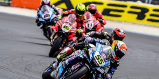 2026 WorldSBK Provisional Calendar Andrea Locatelli (55), Alvaro Bautista (19), Nicolo Bulega (11) and Jonathan Rea (65). Photo courtesy Dorna.