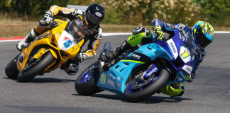 MotoAmerica Preview: Supersport Heads to Virginia Mathew Scholtz (1) and PJ Jacobsen (15) are just three points apart in the battle for the 2025 MotoAmerica Motovation Supersport Championshp as the series heads to VIRginia International Raceway, August 1-3. Photo by Brian J. Nelson