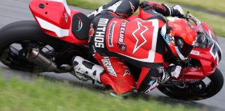 Pro Supersport championship leader Torin Collins (71) will look to add to his lead in his home round next weekend at RAD Torque Raceway. Photo credit Rob O'Brien.