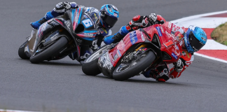 MotoAmerica Preview: Superbikes Head To Laguna Seca Based on the first four rounds of the MotoAmerica Superbike Championship, we can probably expect a Josh Herrin (1) vs. Cameron Beaubier (6) battle at WeatherTech Raceway Laguna Seca this coming weekend. Photo by Brian J. Nelson