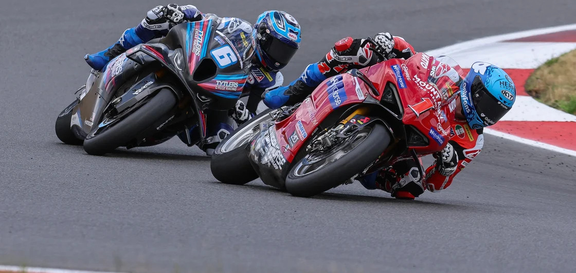 Based on the first four rounds of the MotoAmerica Superbike Championship, we can probably expect a Josh Herrin (1) vs. Cameron Beaubier (6) battle at WeatherTech Raceway Laguna Seca this coming weekend. Photo by Brian J. Nelson