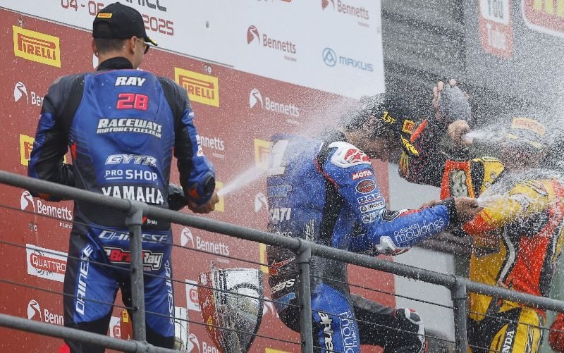 Bradley Ray on the left, Rory Skinner in the middle, and Fraser Rogers on the right. Photo courtesy BSB.