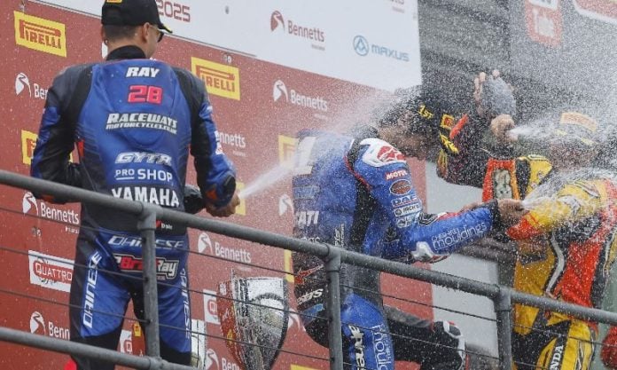 Bradley Ray on the left, Rory Skinner in the middle, and Fraser Rogers on the right. Photo courtesy BSB.