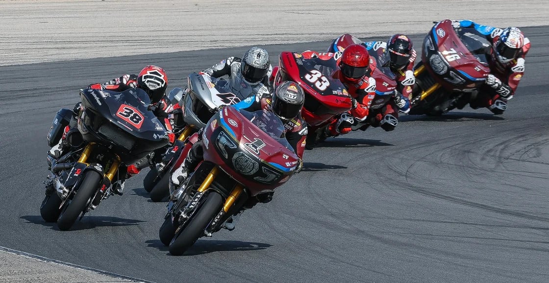 The Mission King Of The Baggers will invade WeatherTech Raceway Laguna Seca this weekend on the Monterey Peninsula. Photo by Brian J. Nelson