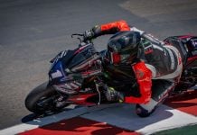 Robem Engineering rider Alessandro Di Mario (1). Photo by Sara Chappell Photos.