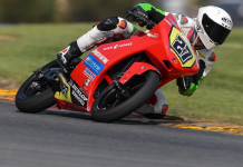 Alessandro Di Mario leads the debut Parts Unlimited Talent Cup By Motul championship point standings as the series heads to Mid-Ohio Sports Car Course to race as part of AMA Vintage Motorcycle Days. Photo by Brian J. Nelson
