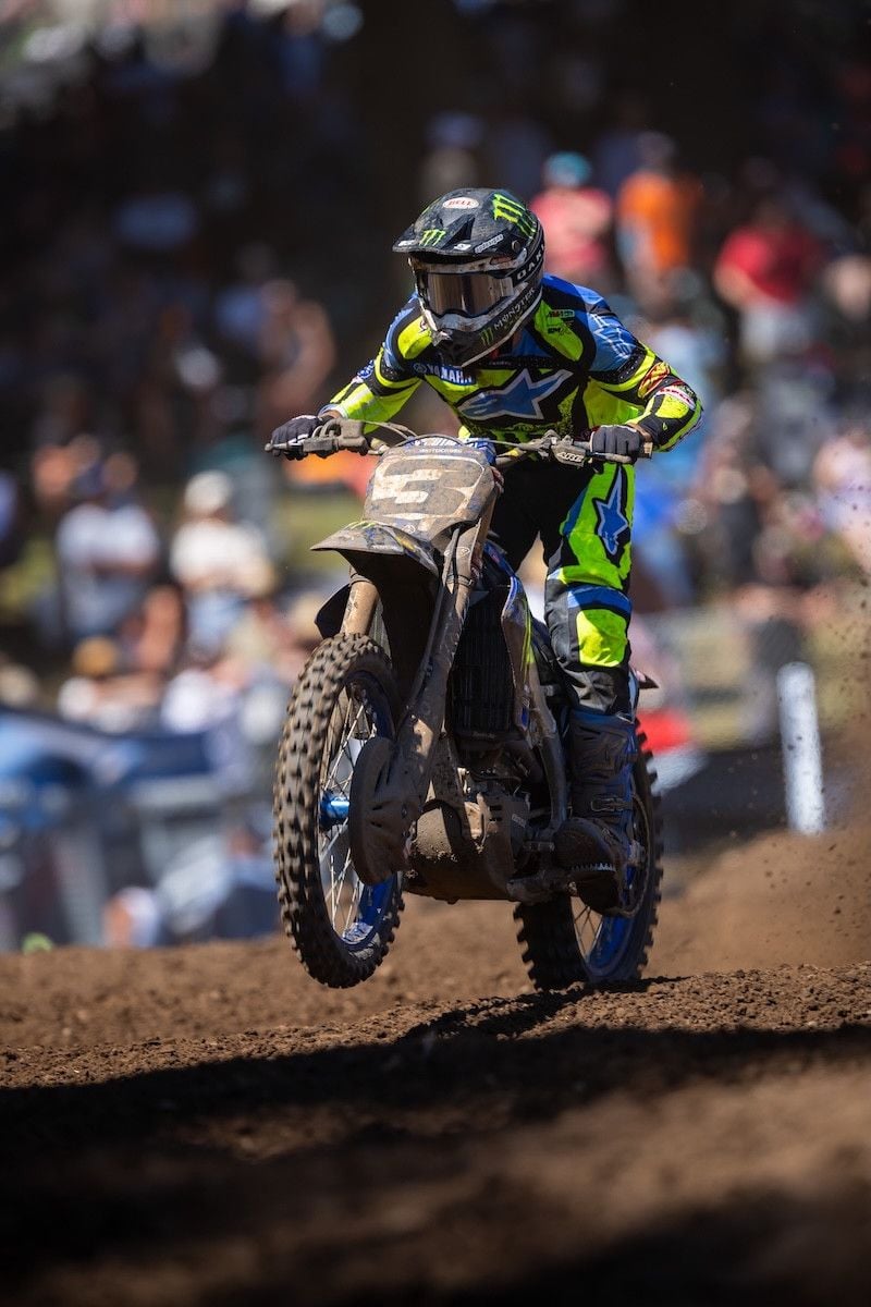 Eli Tomac made his return to the podium for the 77th time in his career. Photo Credit: MX Sports Pro Racing, Inc.
