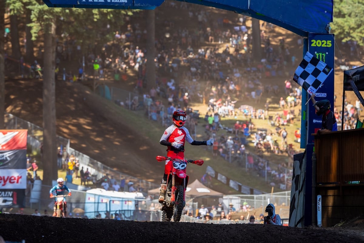 A pair of strong starts helped Jo Shimoda earn his second win in the past three races. Photo Credit: MX Sports Pro Racing, Inc.