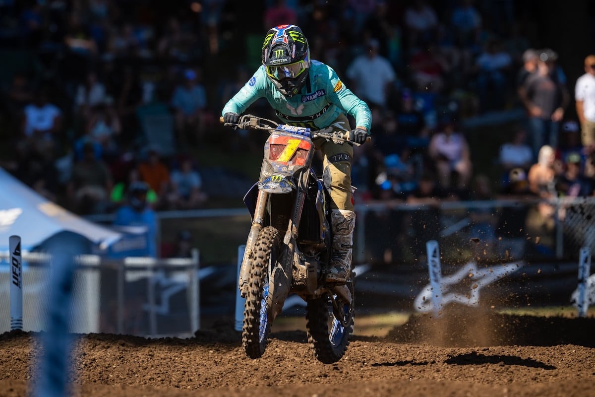 Despite missing out on a third straight Washougal victory Haiden Deegan didn't lose a single point in the championship battle. Photo Credit: MX Sports Pro Racing, Inc.