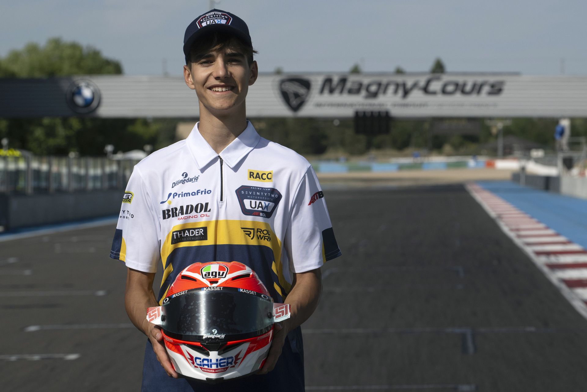 Poleman JuniorGP™ Brian Uriarte. Photo courtesy FIM JuniorGP.