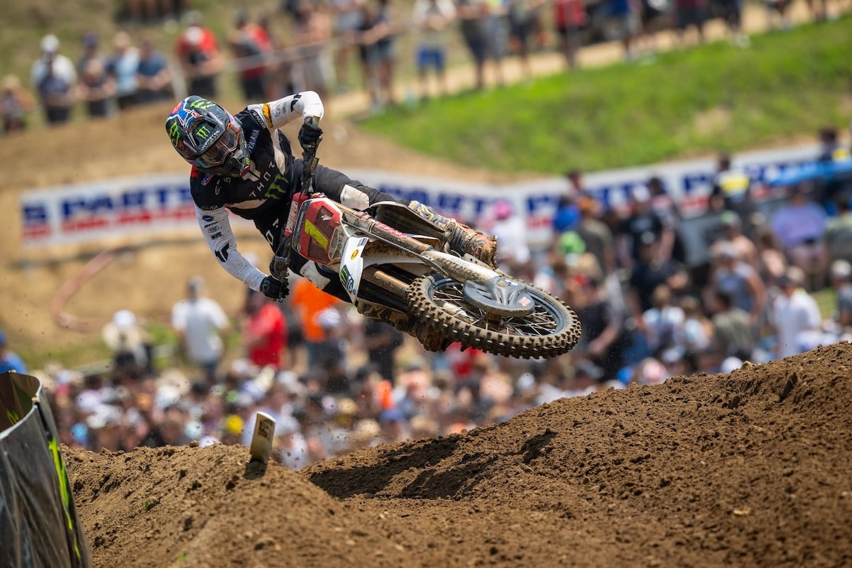 Haiden Deegan returned to the top step of the podium for the fifth time this season. Photo Credit: MX Sports Pro Racing, Inc.