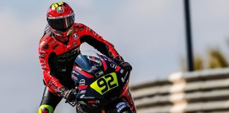 Rossi Moor at MotorLand Aragon. Photo courtesy MMR Team.
