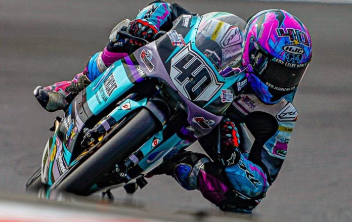 Julian Correa in action at Brands Hatch. Picture by Cami Photography