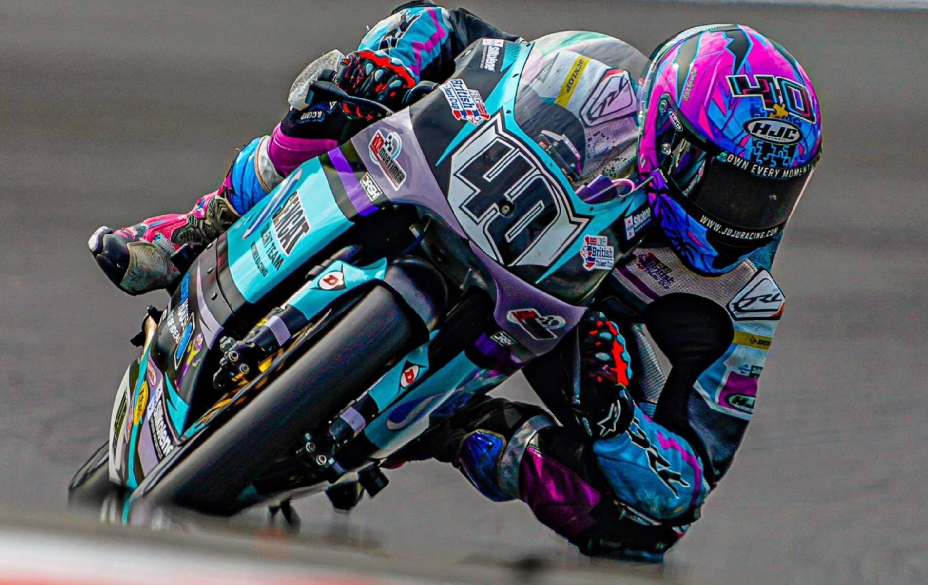Julian Correa in action at Brands Hatch. Picture by Cami Photography