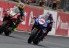 Kyle Ryde (1) versus Bradley Ray (28) with just 0.087s between them at the finish. Photo courtesy BSB.