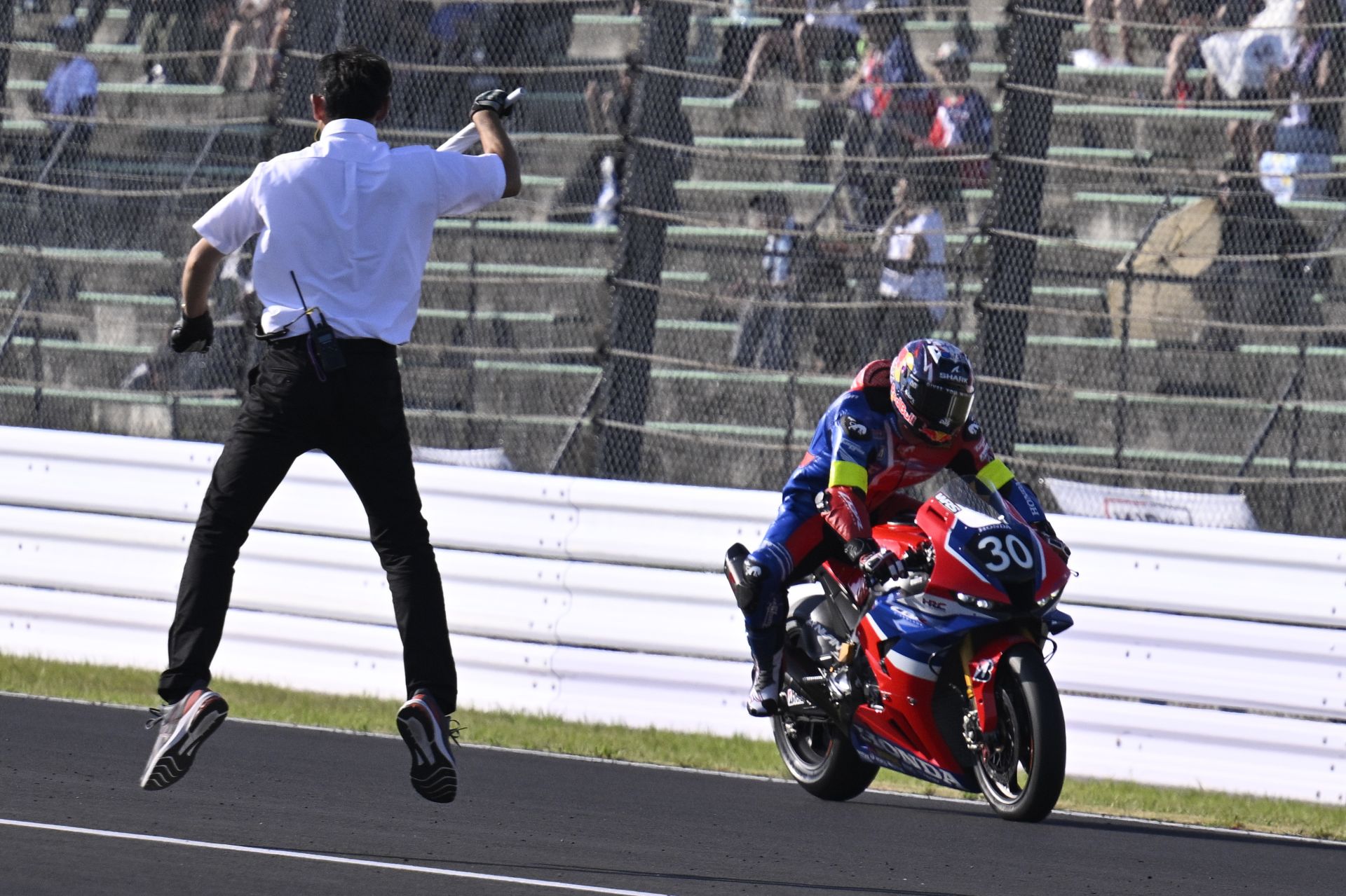 Johann Zarco Earned Pole Position at Suzuka 8-hours. Photo by Kohei Hirota