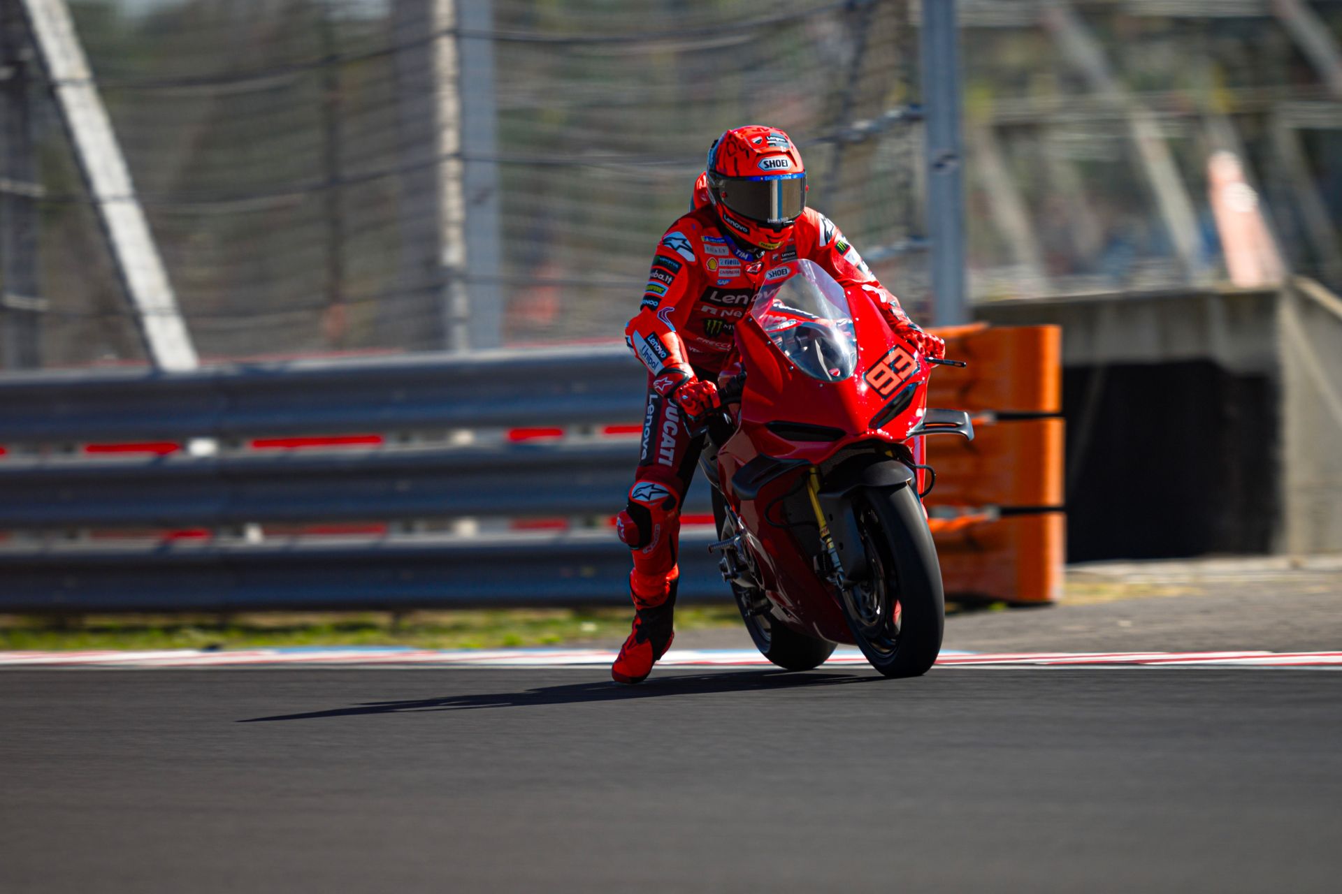 Marc Márquez. Photo courtesy Ducati Lenovo Team