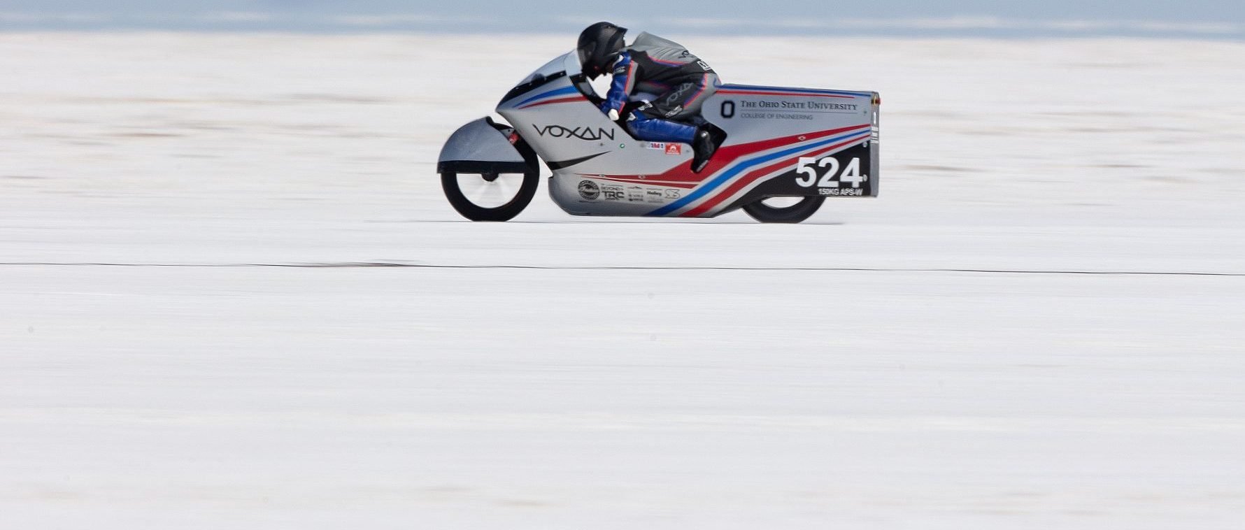 The iconic Bonneville Salt Flats in Wendover, Utah, are set to welcome back the AMA Land Speed Grand Championship. Photo by Scooter Grubb.