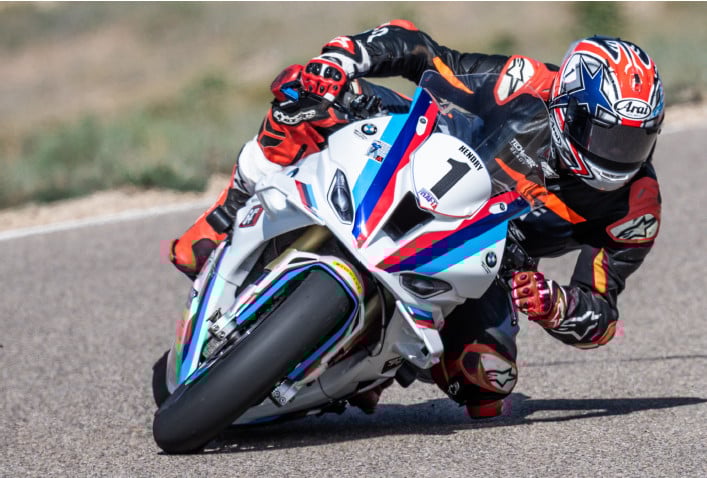 Brad Hendry #1 leads the first lap of the Race of the Rockies. Photo by: Kelly Vernell