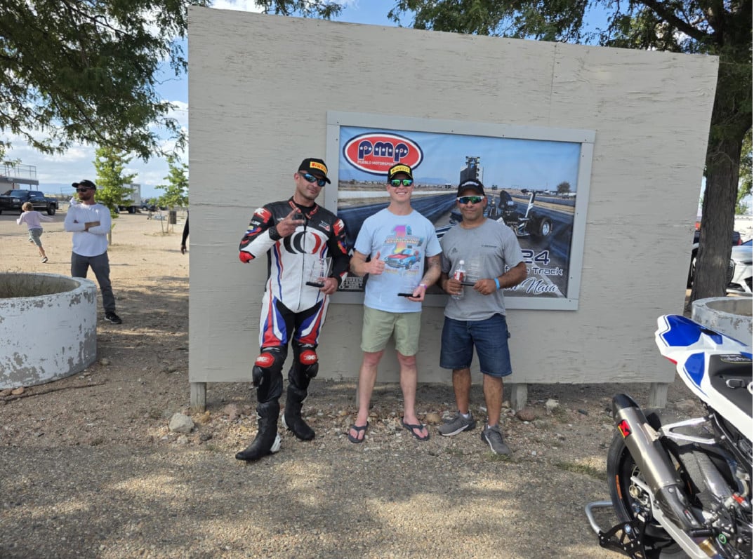 Matthew Cunha (95) 2nd, Brad Hendry (1) 1st, David Lambert (28)3rd. Photo by: Chandler Dahl - MRA Rider Rep