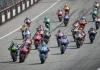 Moto2 race start in Austria. Photo courtesy Dorna.