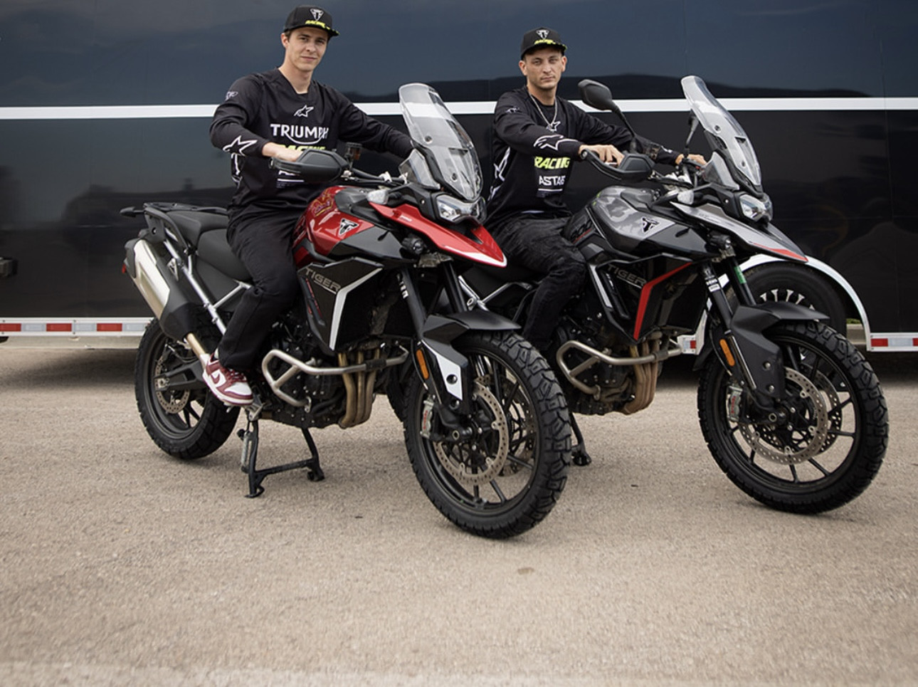 2-Time Daytona 200 Winner, Brandon Paasch, and 2019 AFT Singles Champion, Dalton Gauthier, both have what it takes to be contenders in this series. Photo courtesy Triumph Racing.