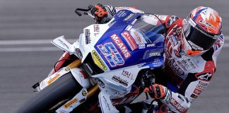 Danny Kent riding his McAMS Racing Yamaha at Donington Park. Photo courtesy McAMS Racing Team.