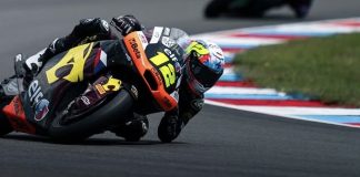 Filip Salac during the last round in Czech Republic. Photo courtesy MarcVDS Team.