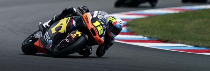 Filip Salac during the last round in Czech Republic. Photo courtesy MarcVDS Team.