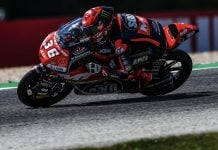 Angel Piqueras during the practice session in Austria. Photo courtesy MSi Racing Team.