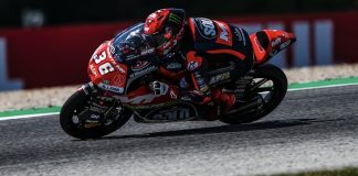 Angel Piqueras during the practice session in Austria. Photo courtesy MSi Racing Team.