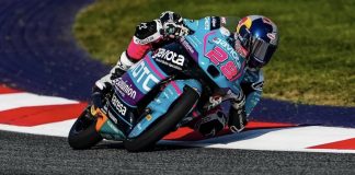 Moto3 : Quiles Heads Saturday Practice In Austria Maximo Quiles was fastest this morning in FP2. Photo courtesy Aspar Team.