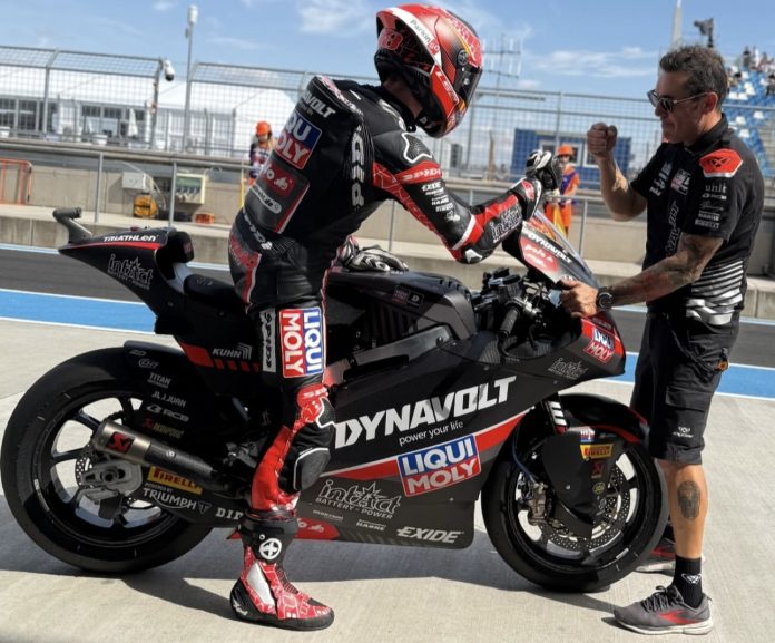 Manuel Gonzalez (18) at Balaton Park. Photo courtesy Intact GP.