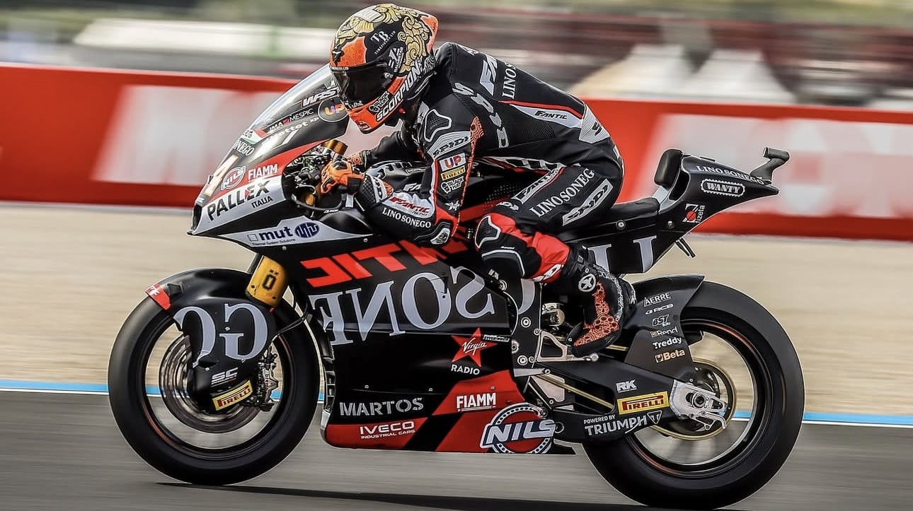 Aron Canet (44) at Balaton Park. Photo courtesy Fantic Team.