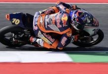 American Kristian Daniel Jr in Mugello, Italy. Photo courtesy KDJR's social media.