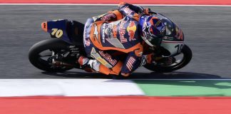 American Kristian Daniel Jr in Mugello, Italy. Photo courtesy KDJR's social media.