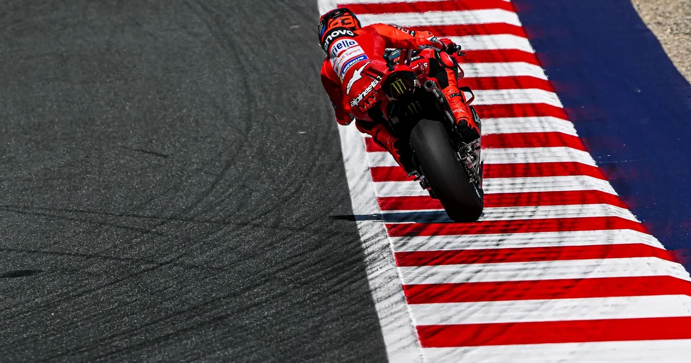 Marc Marquez was fastest in FP2 this morning in Austria. Photo courtesy Dorna.