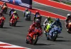 2025 MotoGP race start at Austin, in Texas. Photo courtesy Dorna.