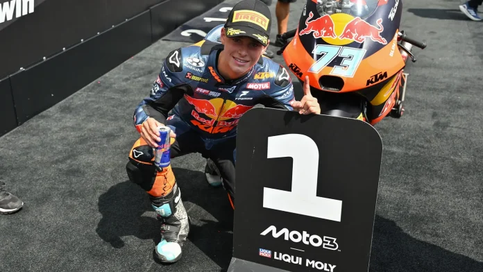 Valentin Perrone claimed pole position in Austria. Photo courtesy Dorna.