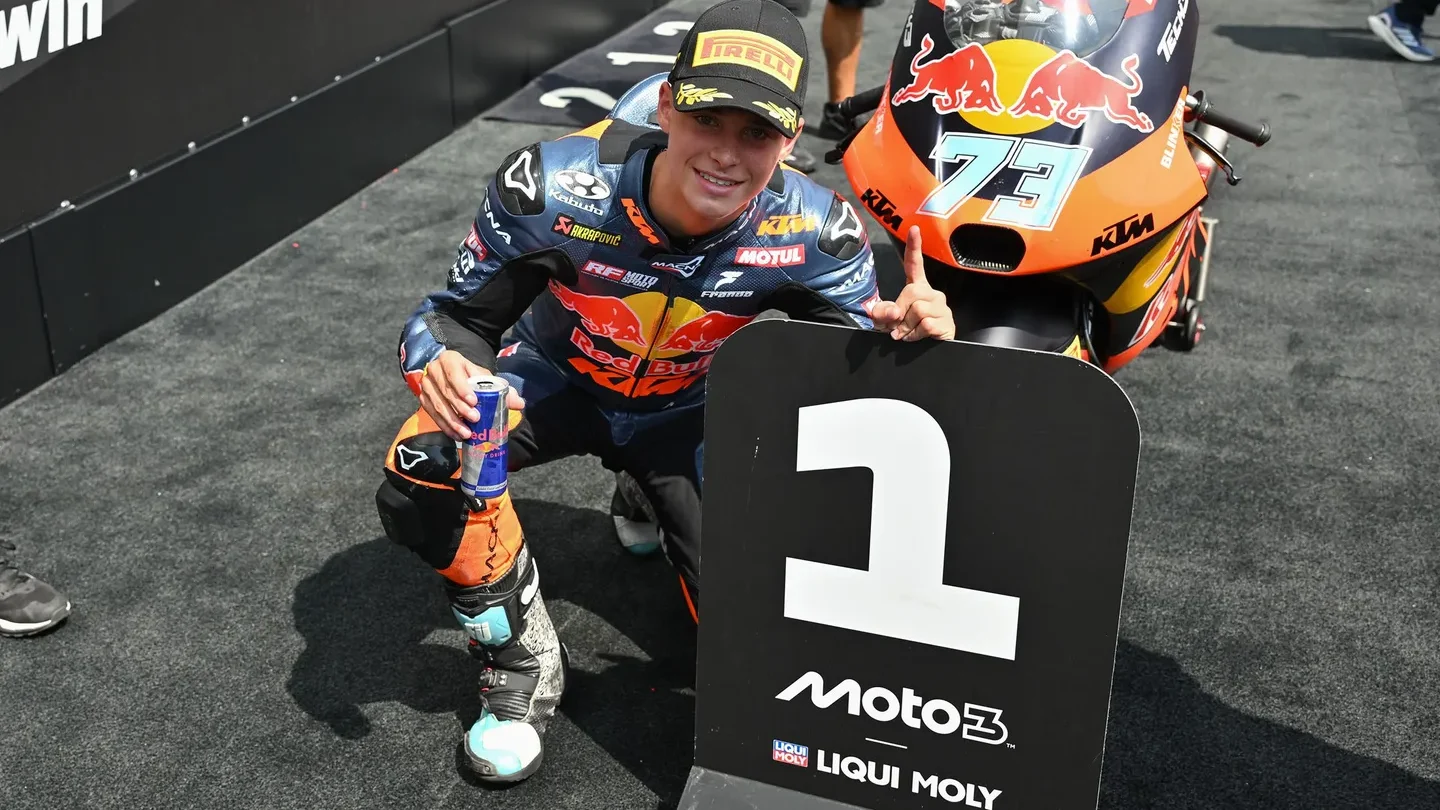 Valentin Perrone claimed pole position in Austria. Photo courtesy Dorna.
