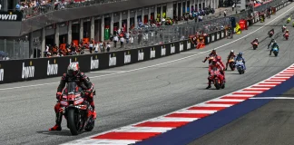 MotoGP Race in Austria. Photo courtesy Dorna.