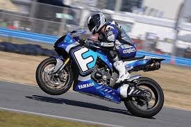 Pegram aboard his Foremost Insurance/Yamaha YZF-R1 Superbike.