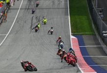 MotoGP Race in Austria. Photo courtesy Dorna