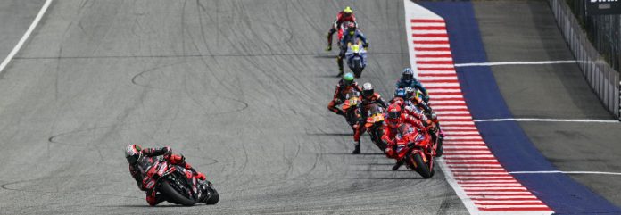 MotoGP Race in Austria. Photo courtesy Dorna