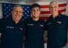 From left to right, Eitan Butbul, Marcos Ramirez and Avner Kass (American Racing Team Co-Owner). Photo courtesy American Racing Team.
