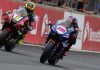 Kyle Ryde (1) versus Bradley Ray (28) with just 0.087s between them at the finish. Photo courtesy BSB.