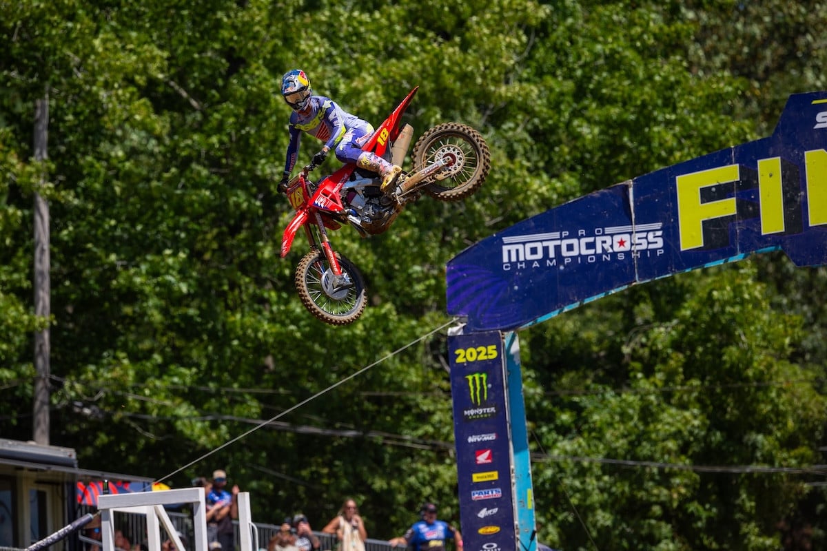 Jett Lawrence wrapped up his championship-winning season with a ninth victory.Photo Credit: MX Sports Pro Racing, Inc.