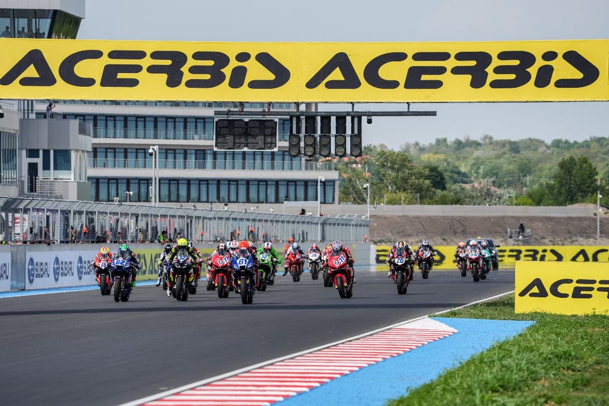 WorldSSP Race. Photo courtesy Dorna.