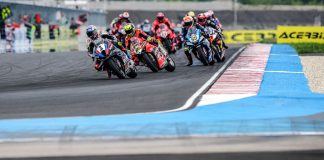 WorldSBK Race. Photo courtesy Dorna.