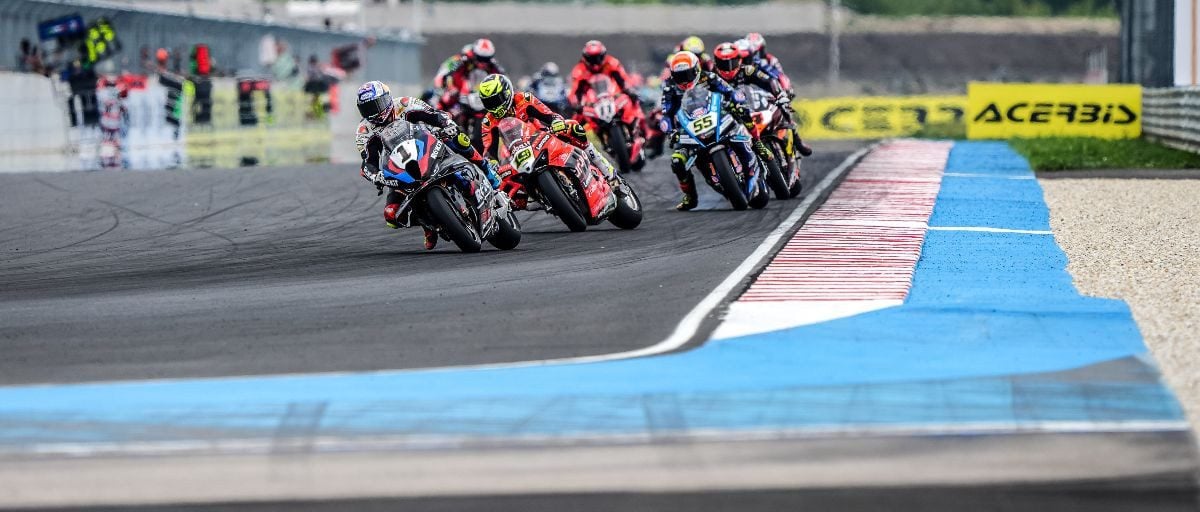 WorldSBK Race. Photo courtesy Dorna.